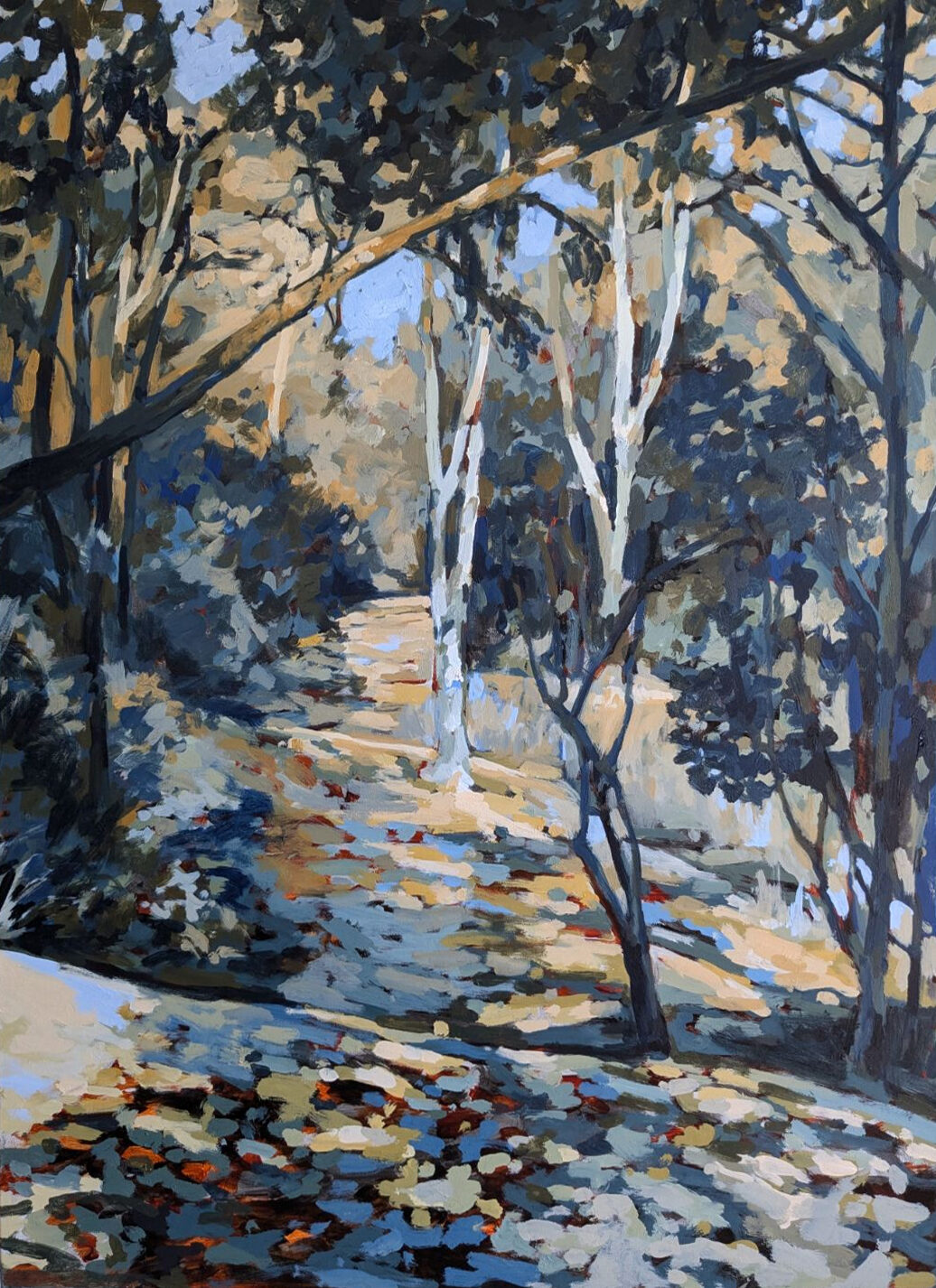 Victoria MacMillan_SHADY GROVE_40 x 30 inches