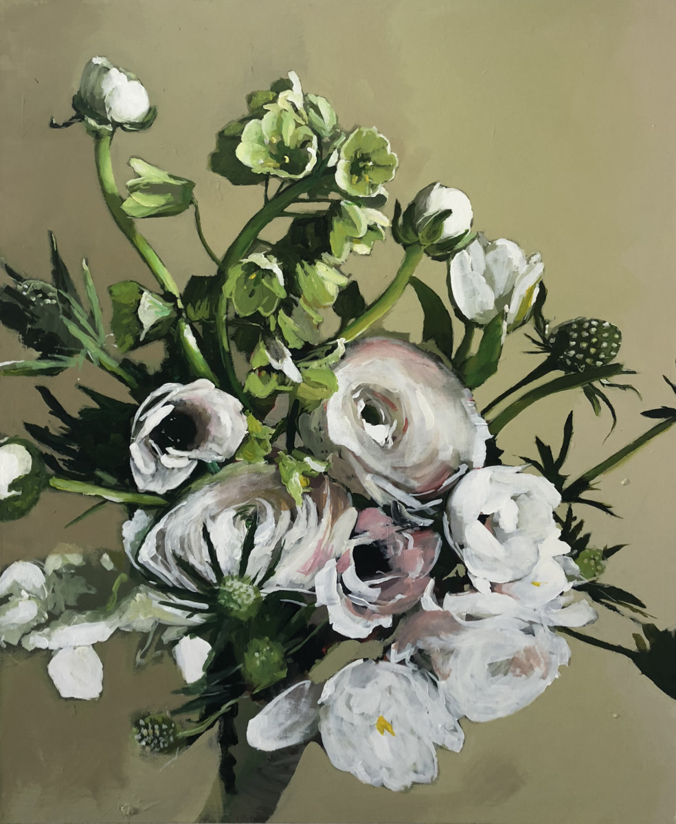 Michael Harnish_BOUQUET II_60 x 48 inches_oil