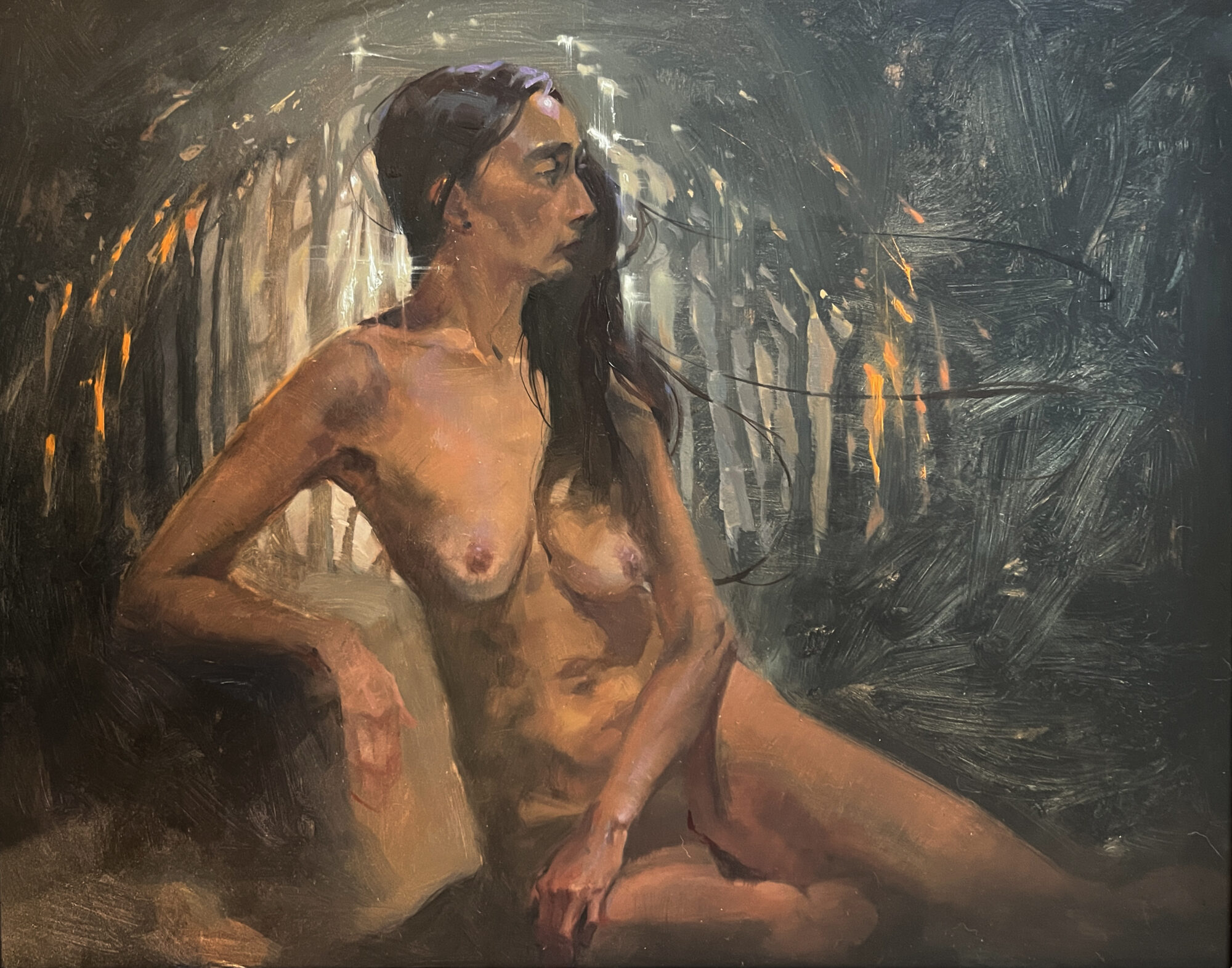 Adrienne Godet_RUTH_16 x 20 inches_oil
